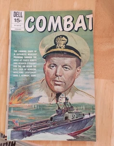 COMBAT #30 1971 Dell Comics John F. Kennedy - Picture 1 of 2