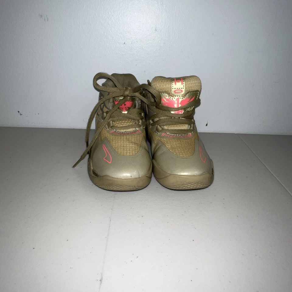 Tênis infantil Puma LaMelo Ball MB.01 Golden Child (PS) - Imagem 1 de 4