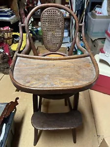 Victorian child’s highchair Cane Bottom - Picture 1 of 3