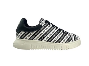 Emporio Armani Sneakers Miami New York Tokyo Monogram size 12 - Picture 1 of 7