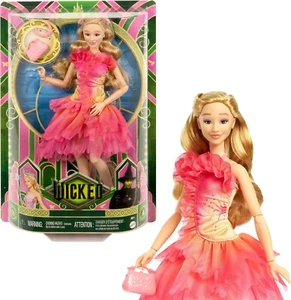 Muñeca de moda Mattel Universal Wicked Movie Glinda * Pink Good Witch 2025 - Imagen 1 de 4