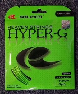 Solinco Hyper G Hyper-G 16 Gauge 1,30 mm Tennissaite NEU - Bild 1 von 2