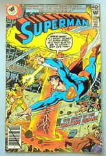 Superman #340 ~ WHITMAN 1979 ~ The Night of the Walking Bomb! VG+