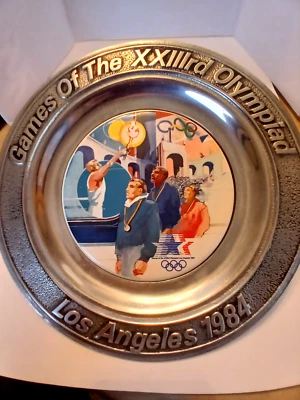 De colección 1984 Juegos Olímpicos de Estaño de la 23ª Olimpiada Los Angeles Limited Foto 1 de 4