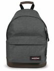 Eastpak Wyoming Backpack School Backpack Bag Black Denim Black Brown New