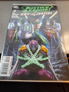 DC Comics Justice League Cry for Justice Issues 3 and 4 VF/NM /3-49 - Picture 1 of 4