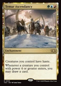 1x - Temur Ascendancy - CMR: Tarkir: Dragonstorm - NM MTG - Picture 1 of 1