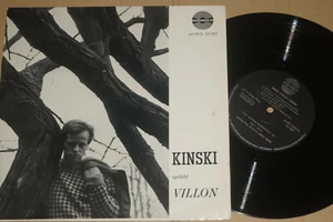 Kinski Spricht Villon -s/t- 10" Amadeo (AVRS 2030) - Picture 1 of 1