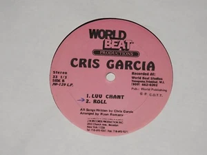 CRIS GARCIA chutney buffalo / hold on / luv chant / roll 12" RECORD REGGAE SOCA - Imagen 1 de 2