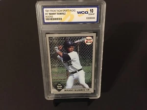 1991 Front Row Draft Picks Manny Ramirez # 47 - WCG Gem Mint 10 - Picture 1 of 5