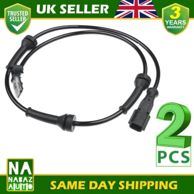 2PCS  ABS SPEED SENSOR FOR RENAULT SCENIC MEGANE II ALL MODELS FROM 2001-2006 — 第 1/4 张图片
