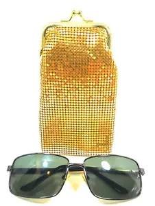 Damen Metall Netz Zigarettenetui ODER Brillenetui mit Kiss Lock (USA Lager) - Bild 1 von 13