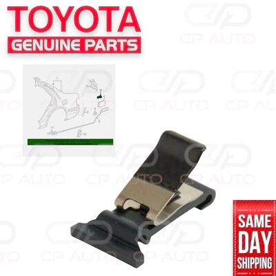 04 - 07 TOYOTA SEQUOIA FUEL GAS DOOR COVER RELEASE SPRING CLIP OEM NEW - Image 1 of 4