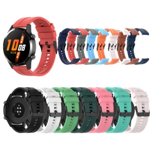 Cinturino silicone gomma di ricambio per Huawei Watch GT3/GT2 42/46mm Watch 2 3 - Foto 1 di 66