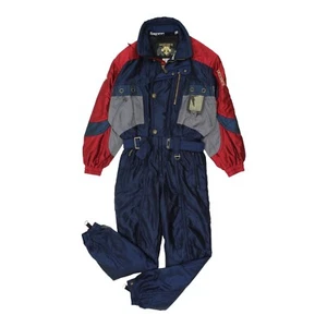 Descente Mens Navy Ski Suit | Vintage Retro Winter Sportswear Snowsuit VTG - Picture 1 of 4