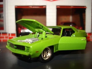 M2 1969 CHEVY CAMARO RS/SS GREEN LIMITED EDITION 1/64 DETAILED AWESOME CAR - Picture 1 of 4