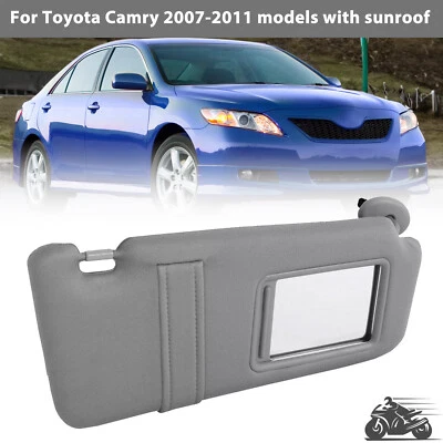 1 pieza parasol gris con techo corredizo para Toyota Camry lado del pasajero 2007-2011 Foto 1 de 4