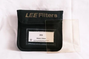 Lee Filters 81D 100mm x 100mm with case - Picture 1 of 1