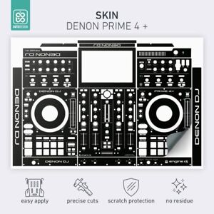 SKIN Denon Prime 4+ Plus - Adesivo personalizzazione pannello cover faceplate