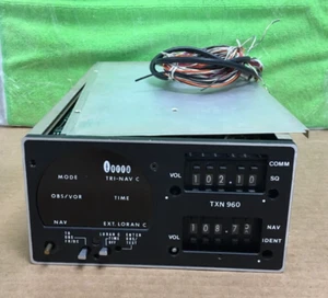 PARTS! TERRA TXN 960 TRANSCEIVER WITH TRI-NAV C INDICATOR (UNTESTED) - Picture 1 of 10