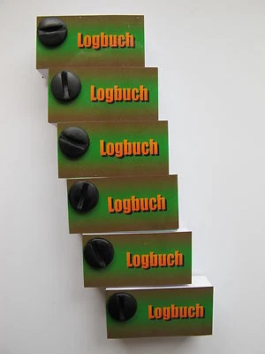 6 cuadernos de bitácora de geocaching micro compartimentos, para caja de película, cuaderno de bitácora - Imagen 1 de 4