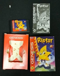 Ristar (Sega Genesis, 1995) completo en caja con manuales probados - Imagen 1 de 13