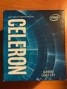 Intel Celeron G4900 CPU 2 cores LGA1151 3.1 GHz 2 MB Processor New in Box - Picture 1 of 1