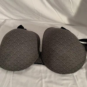 40D Warners Bra UW 01593 Contour Cup Extra Side Coverage Taupe Half Shell - Picture 1 of 8