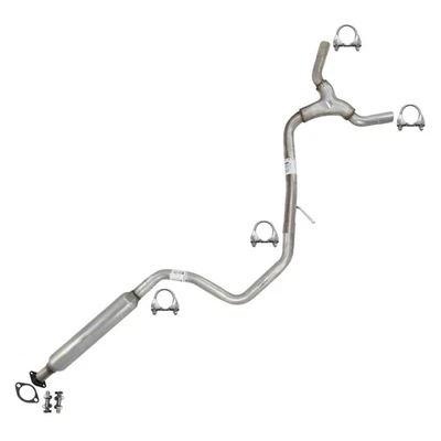 Stainless Steel Resonator Exhaust Y-Pipe Kit fits: 2011-2017 Buick Regal 2.4L - Image 1 of 4