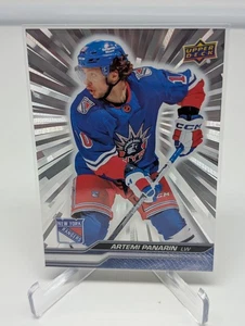 2023-24 Upper Deck Series 1 #121 Artemi Panarin Silver Outburst New York Rangers - Bild 1 von 2