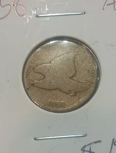 1858 Flying Eagle Cent. Average Details! NICE! - Picture 1 of 2