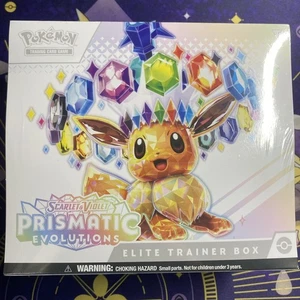 2025 POKEMON SCARLET & VIOLET PRISMATIC EVOLUTIONS ETB SEALED ELITE TRAINER BOX - Bild 1 von 4