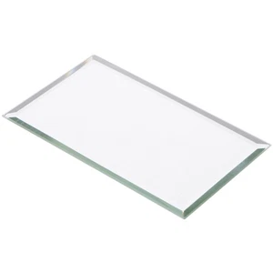 Plymor 3" x 5" Rectangle, 3mm Thick Beveled Glass Mirror - Picture 1 of 1