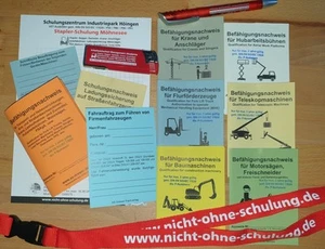 Ausbilder für die Flurförderzeuge FFZ Standplatz Sitzplatz Stapler alle Bauarten - Bild 1 von 4
