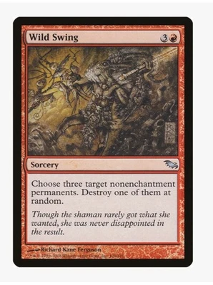 Wild Swing (FOIL) | MTG SHM | EDH Commander Chaos Removal | LP - Image 1 of 3