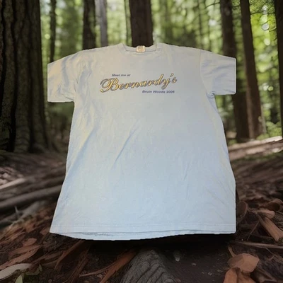 Meet Me At Bernardy’s UCLA BRUIN WOODS Camp Lake Arrowhead Shirt Large Vintage - Image 1 of 4