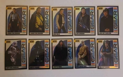 2024 Star Wars Topps Chrome Galactic Gear 1-25 Complete Set - Image 1 of 2