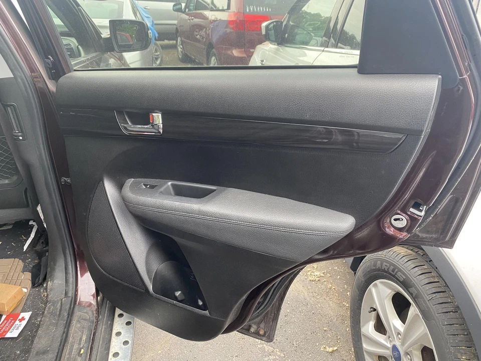 12 13 KIA SORENTO Rear Door Trim Panel Passenger Side Right - Image 1 of 1
