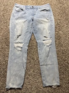 AE AMERICAN EAGLE 14 SHORT JEGGING SUPER SUOER STRETCH X4 WOMENS JEANS - Picture 1 of 4
