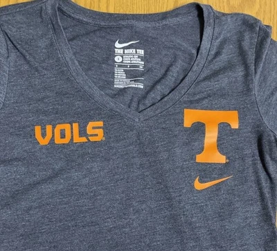 Tennessee Vols Volunteers Women's T Shirt Size Small The Nike Tee Gray Orange - Image 1 of 4