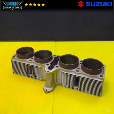 86-88 SUZUKI GSXR 1100 ENGINE CYLINDERS JUG BARRELS 76.5MM 11210-06B GENUINE OEM - Image 1 of 4