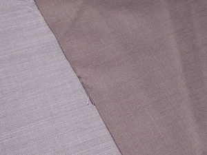Very Fine Italian Pure Wool Suiting - Gray and Brown REVERSIBLE Plain Suiting!! - Picture 1 of 1