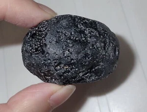 Large Black Indochinite Tektite Stone from China 45.9 gram 44x31x26 mm - Picture 1 of 8