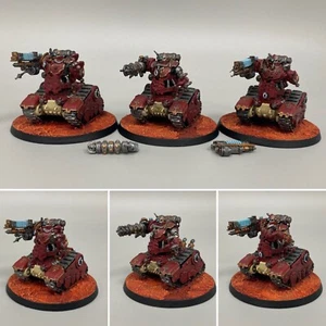 3 KATAPHRON BRECHERS ADEPTUS MECHANICUS WARHAMMER 40.000 ADMECH 40K PINTADO - Imagen 1 de 12