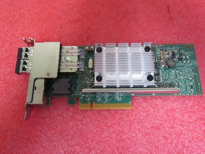00E2865 IBM Pcie2 X8 4 Port Ethernet 2X 10GBE SFP Copper 2X 1GBE RJ45 w/ Gbics - Image 1 of 3