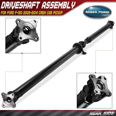 Rear Driveshaft Prop Shaft Assy for Ford F-150 F150 09-14 Crew Cab Pickup RWD AT - Image 1 of 4