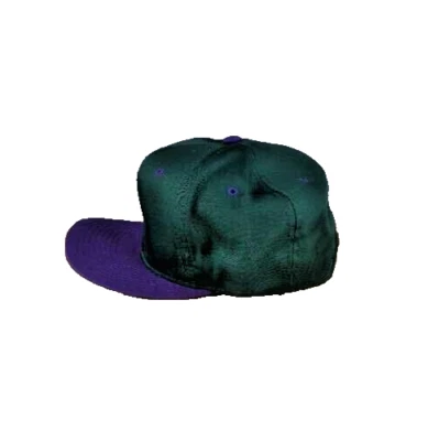 Nuevo sombrero Yupoong en color abeto y púrpura, snapback *DESCUENTO A GRANEL* Foto 1 de 4