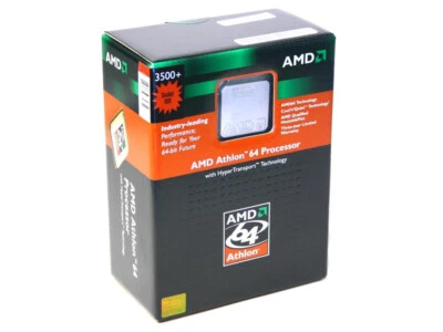 AMD Athlon 64 3500+ 2.2GHz 640KB Socket 939 64Bit CPU ADA3500DAA4BW ADA3500BPBOX - Image 1 of 4