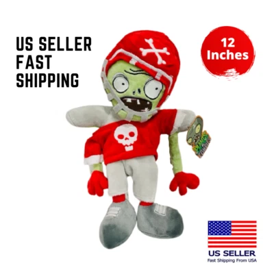 Plants vs Zombies All Star PVZ Zombie Plush Toy Stuffed Soft Doll 12" - Image 1 of 4
