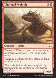 3X MOLOCH ESPINOSO 108/199 HORA DE DEVASTACIÓN MTG MAGIC LP X3 - Imagen 1 de 1